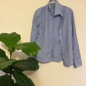Striped J Crew button down
